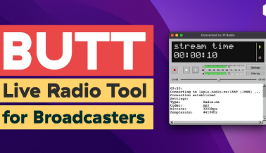 Radio Streaming Software (Butt) cover