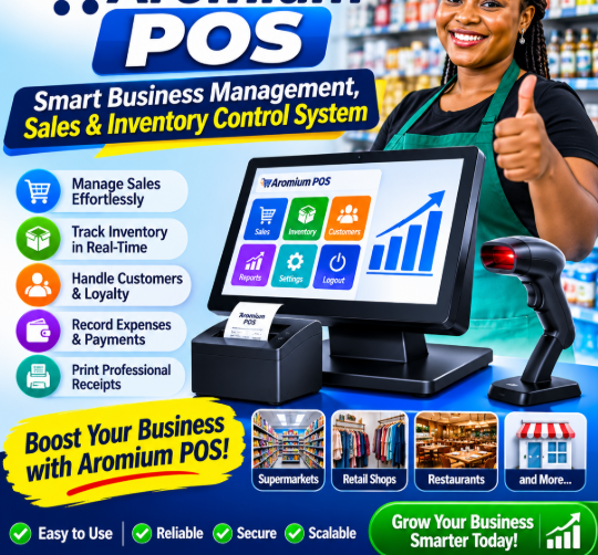 Automated POS – Smart Business Management, Sales & Inventory Control System cover